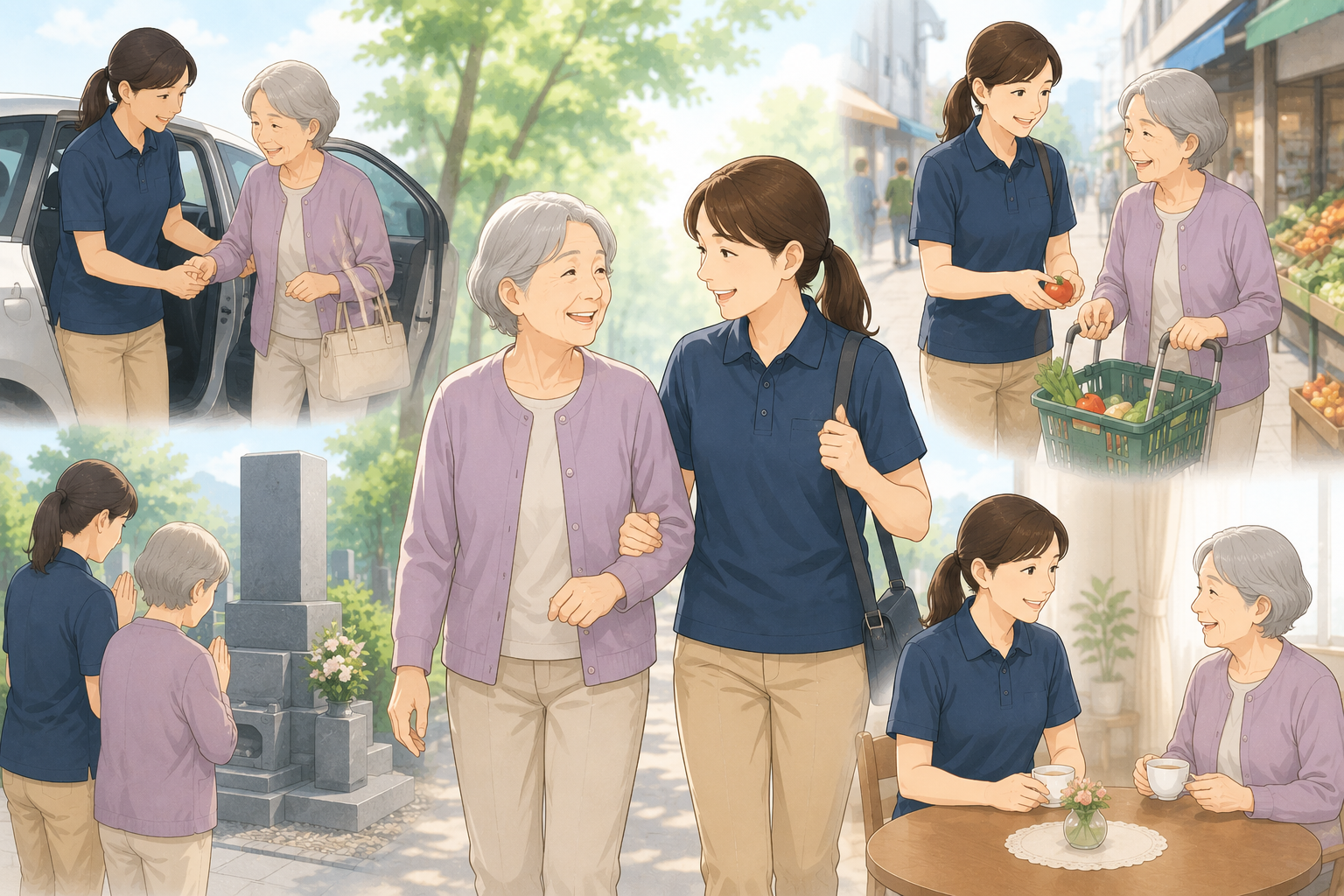 お独り暮らしの方への生活援助